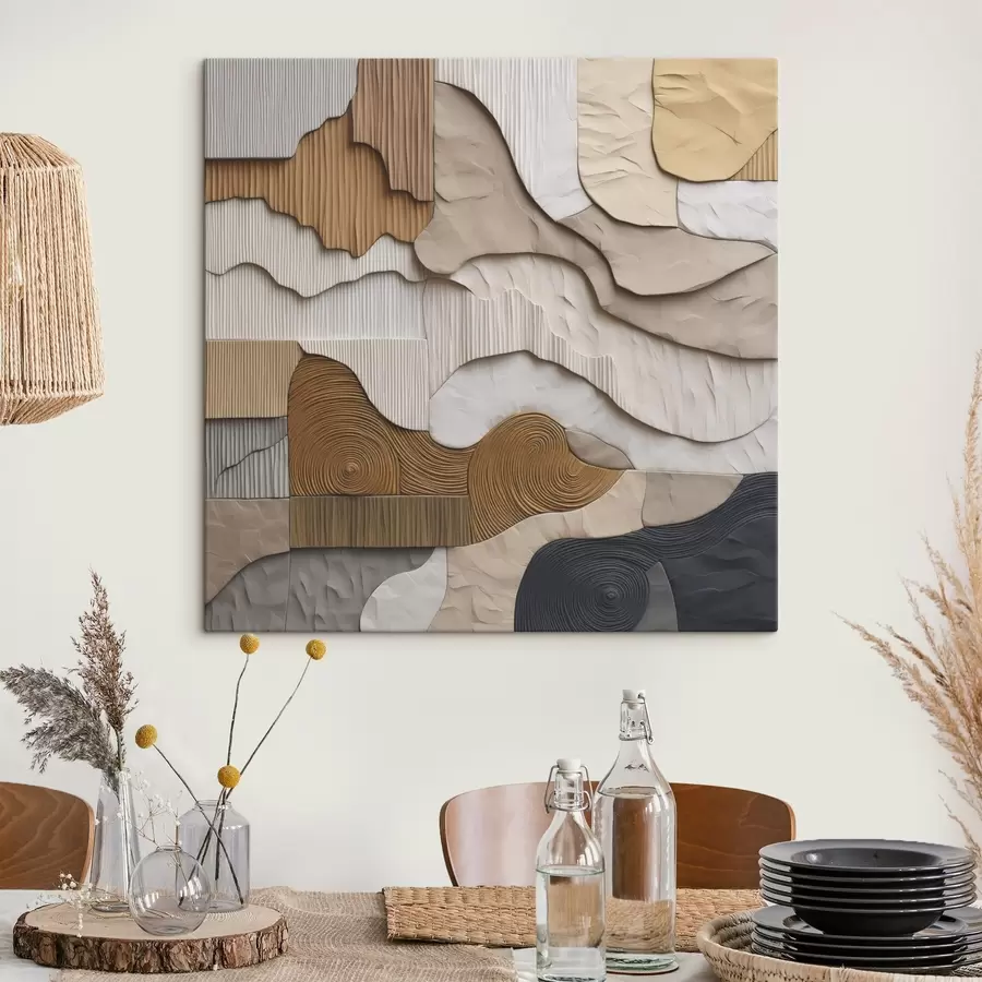 wall murals Abstract composition s48166