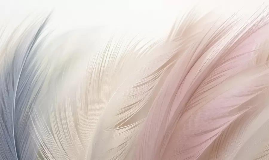 peintures murales Souffle de plumes w05312