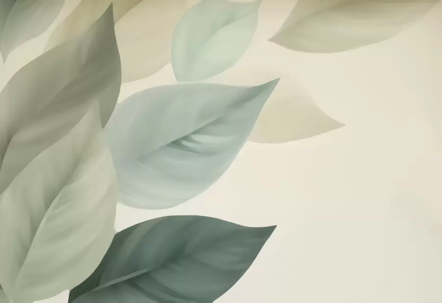 murais de parede Folhas grandes w05107