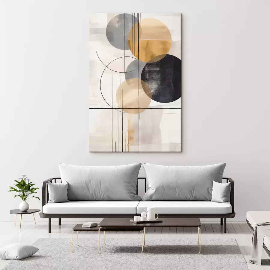 murales Resumen con círculos s48172