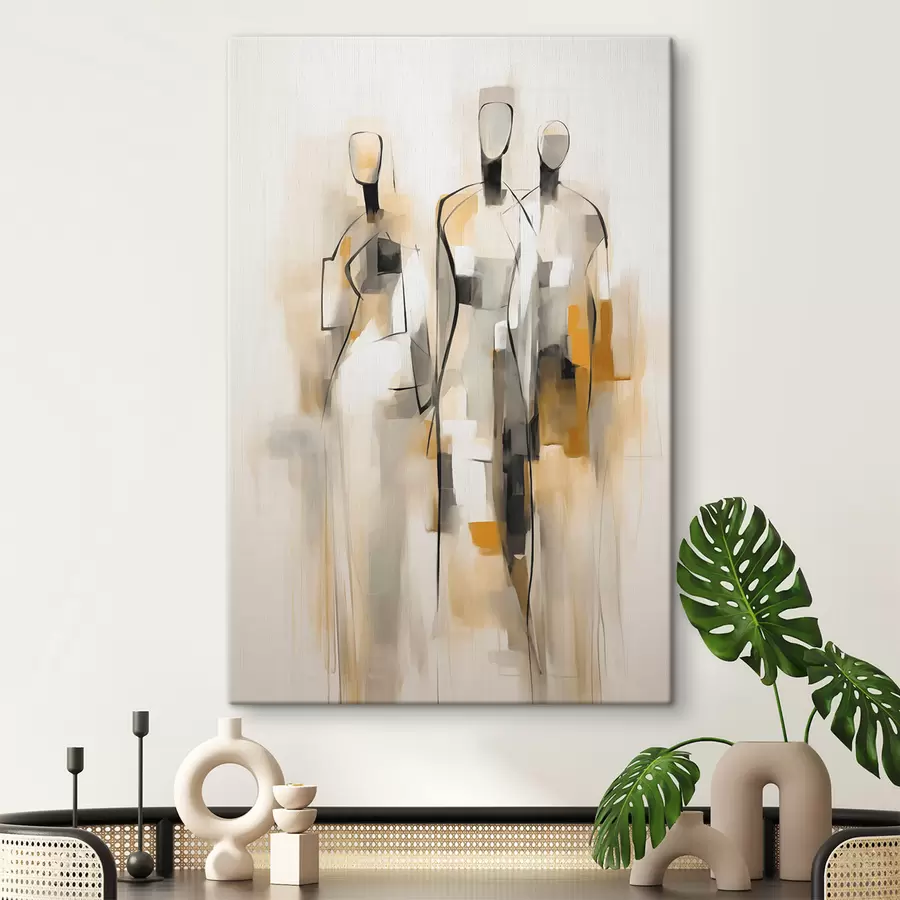 wall murals Abstract silhouettes s48173