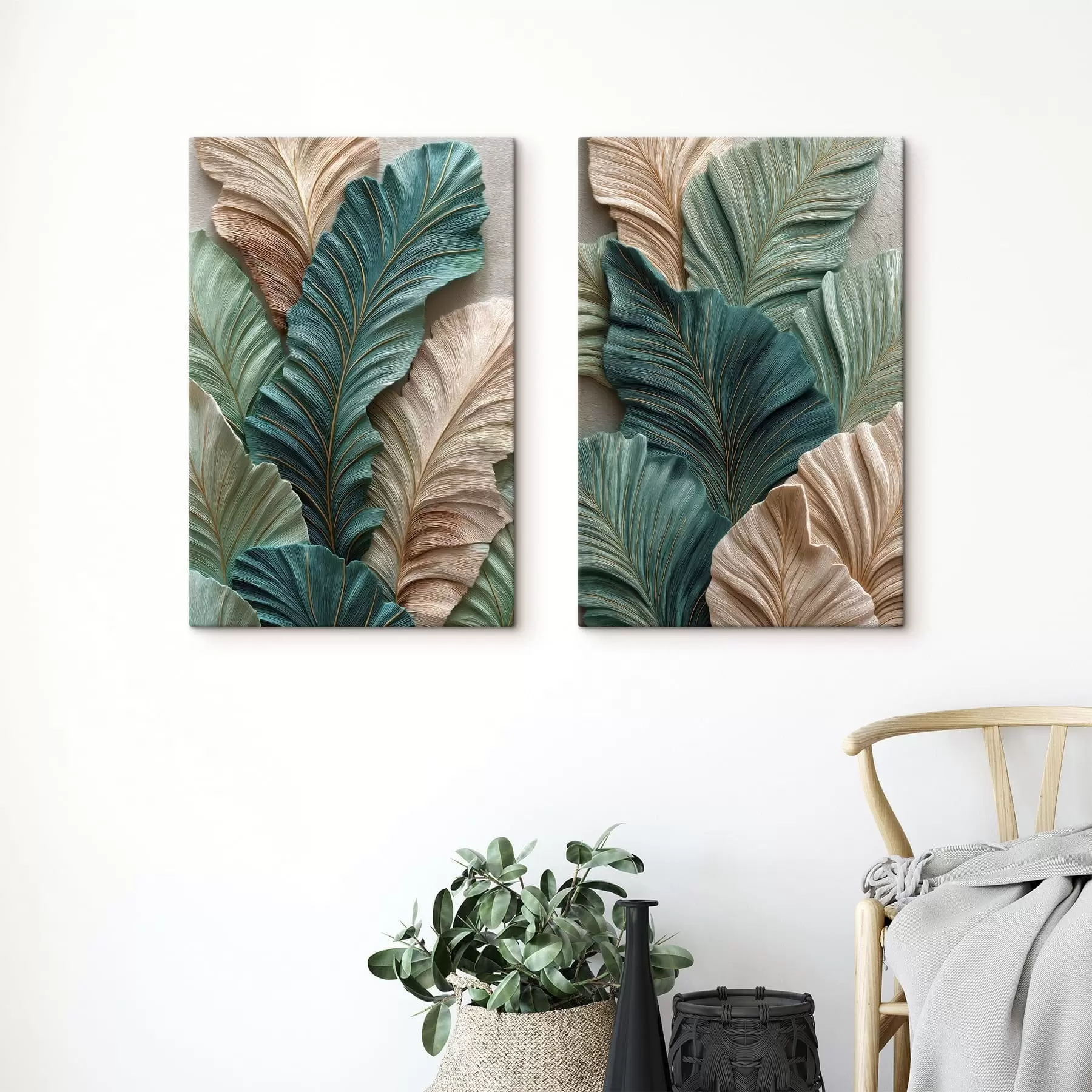 wall murals Leaves m30163