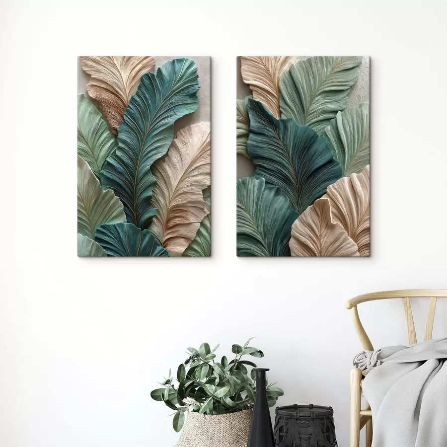 wall murals Leaves m30163