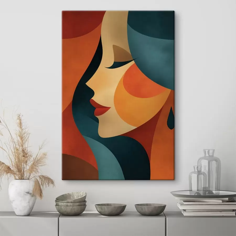 wall murals Abstract portrait s48235