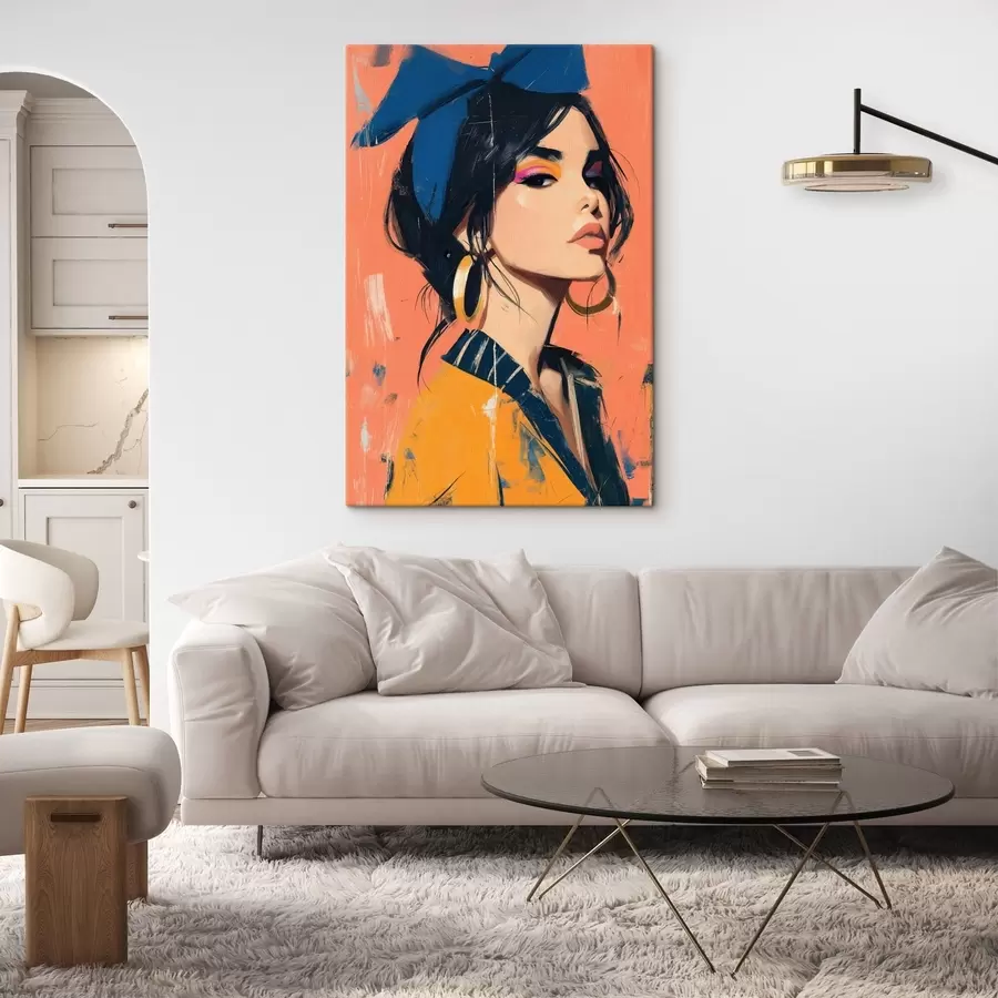 murales Retrato de una niña s48246