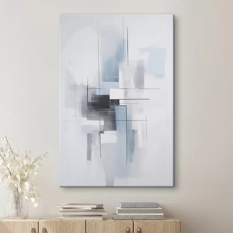 murales Abstracción imitación de la pintura s48262