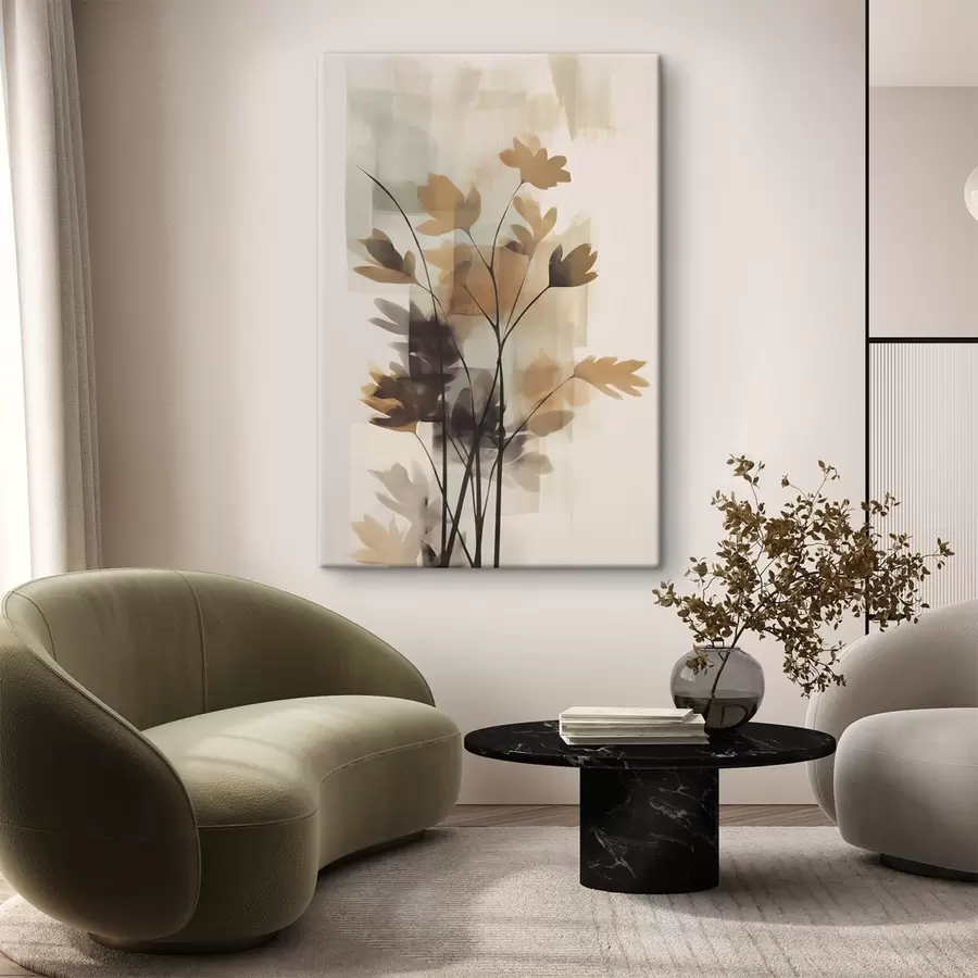 murales Vegetación abstracta s48268