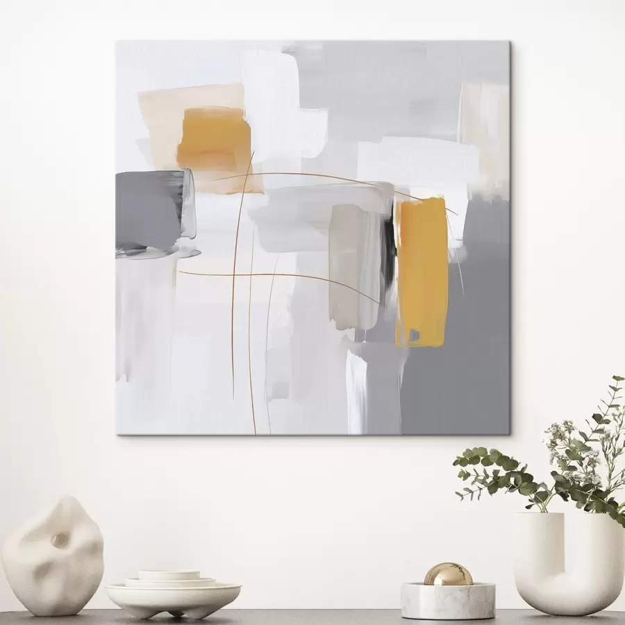 murales Abstracción imitación de la pintura s48271