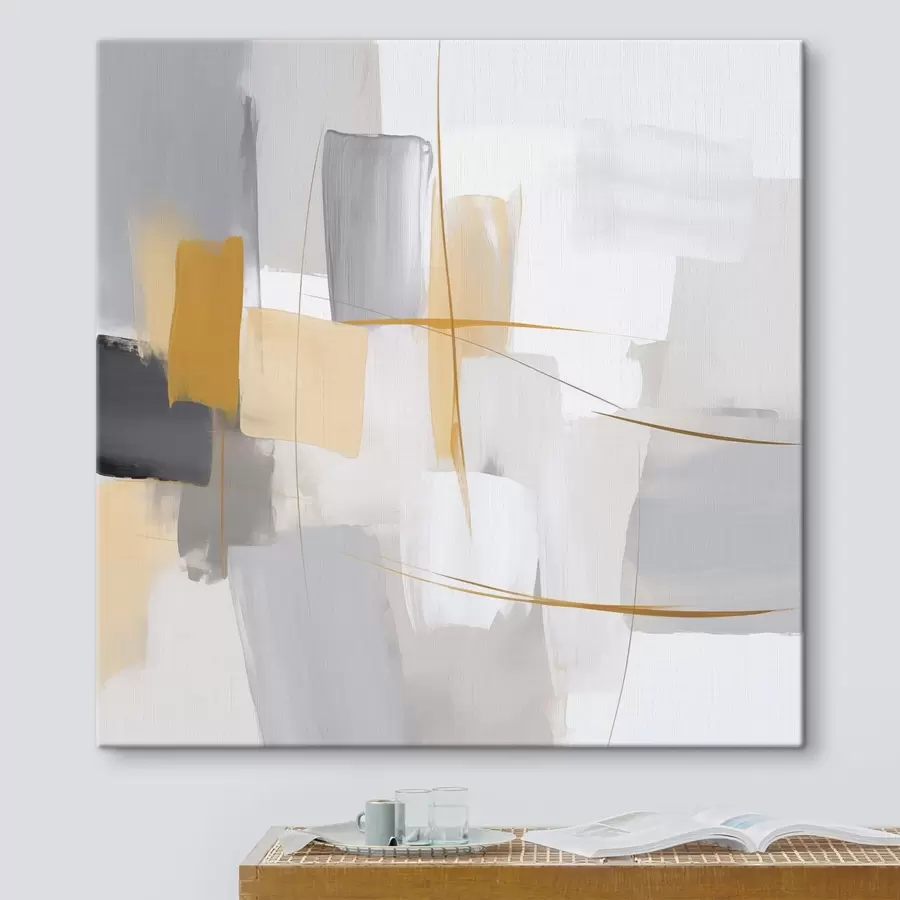 murales Abstracción imitación de la pintura s48272