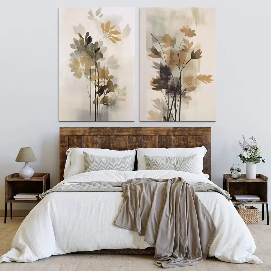 murales Abstracción vegetal m30168