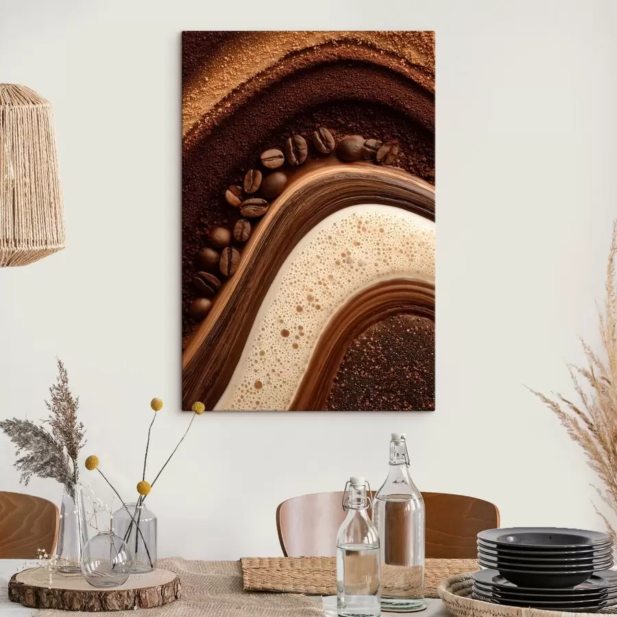 murales capas de café s47959