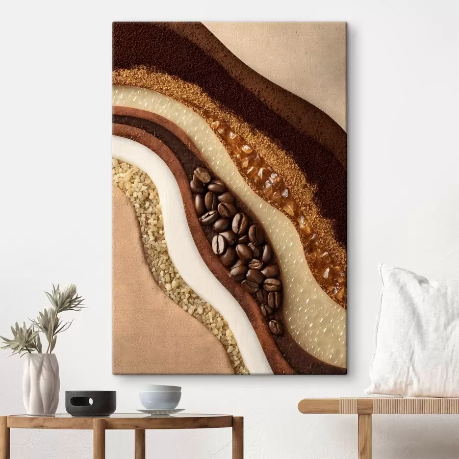 wall murals coffee layers s47960