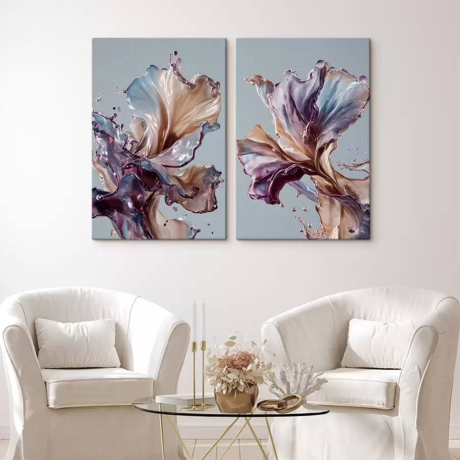 wall murals abstract bursts m30173