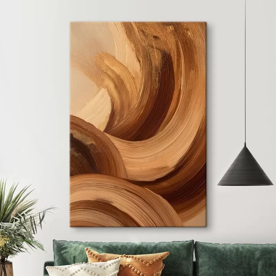 wall murals Abstract brushstrokes s48305