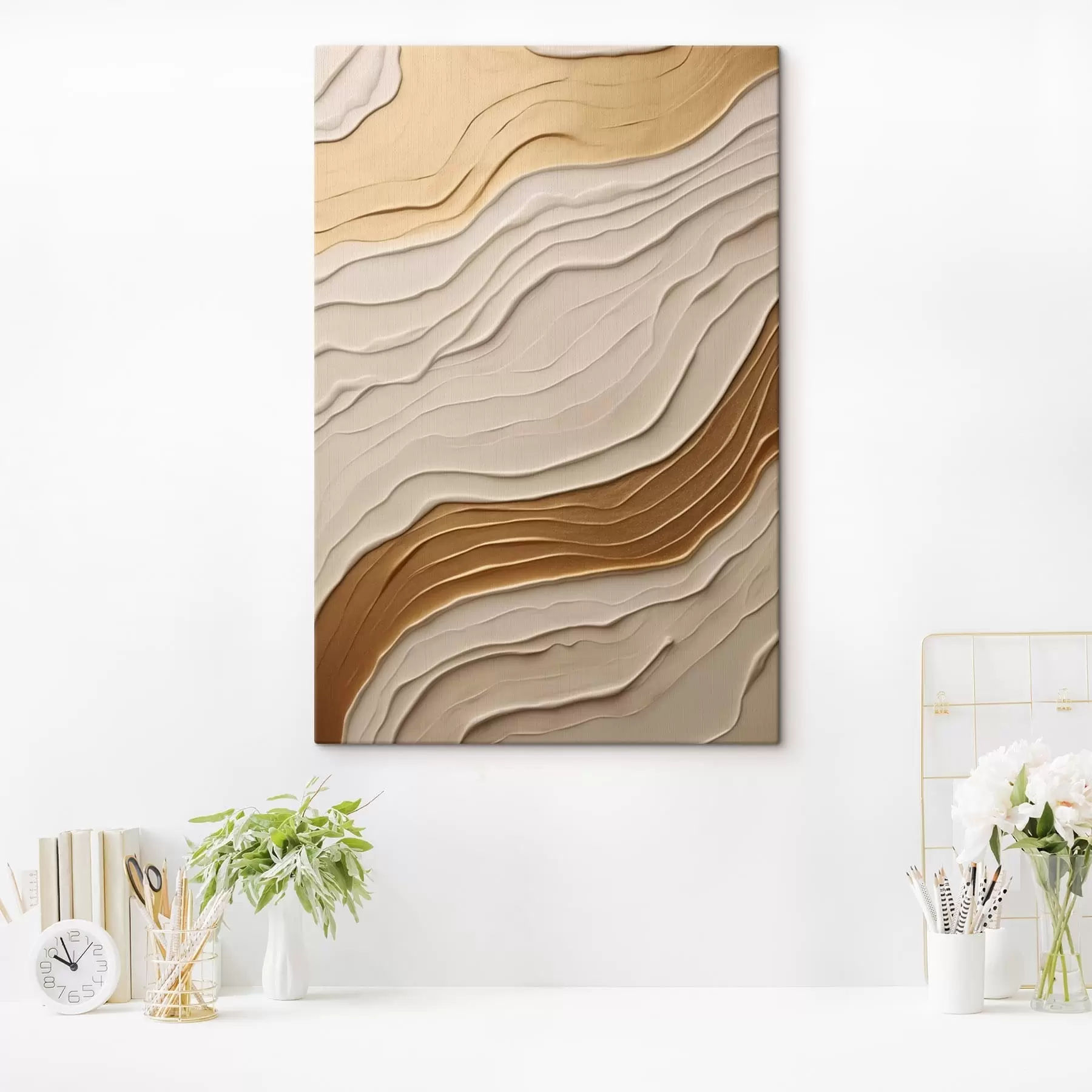 wall murals Abstract waves s48311