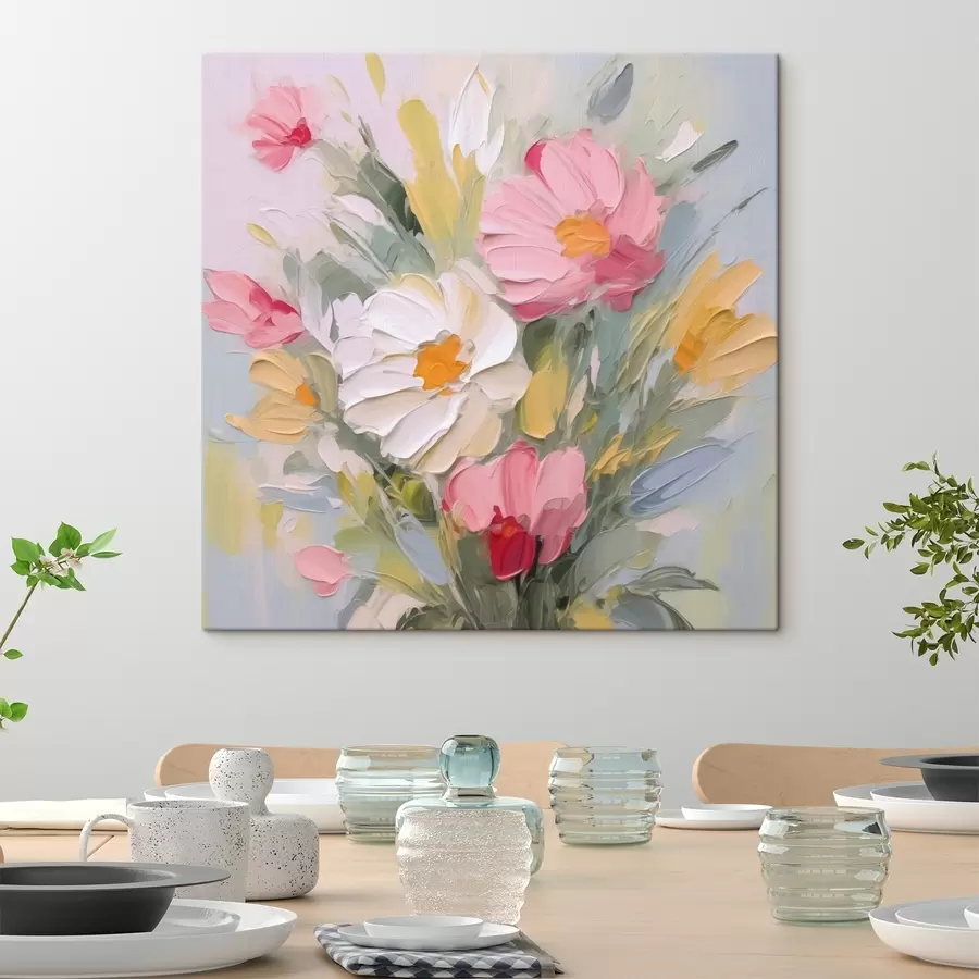 wall murals A bouquet of flowers imitation of painting s48317