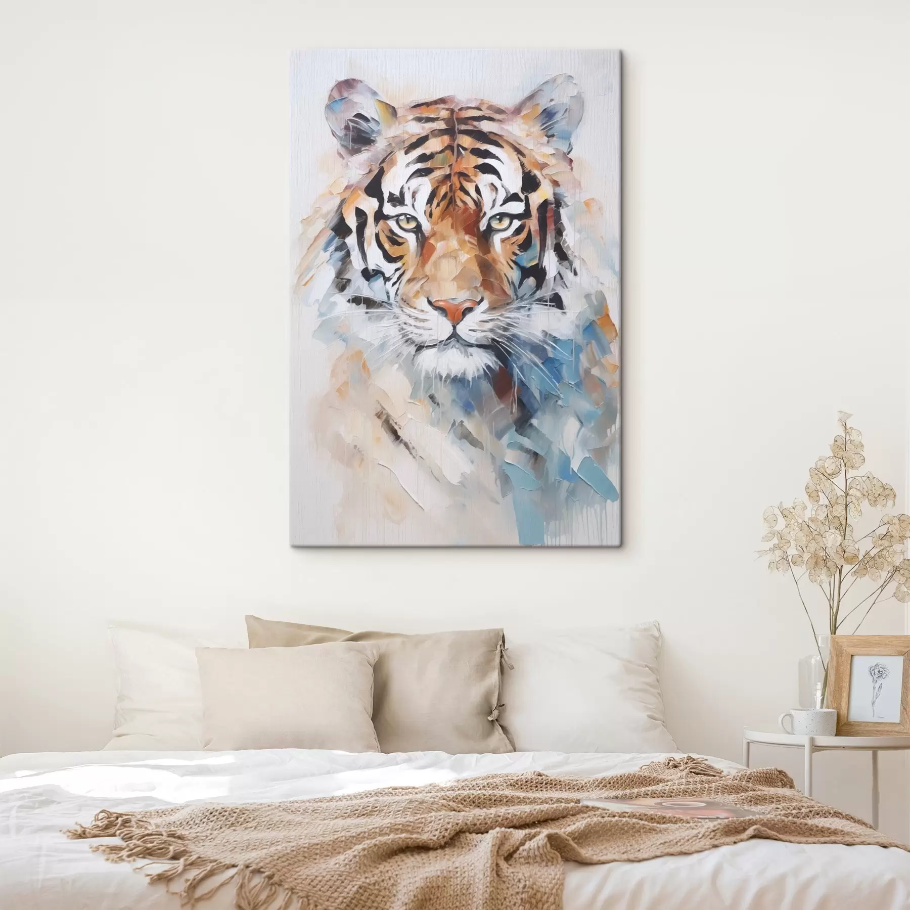 wall murals Tiger imitation painting s48318
