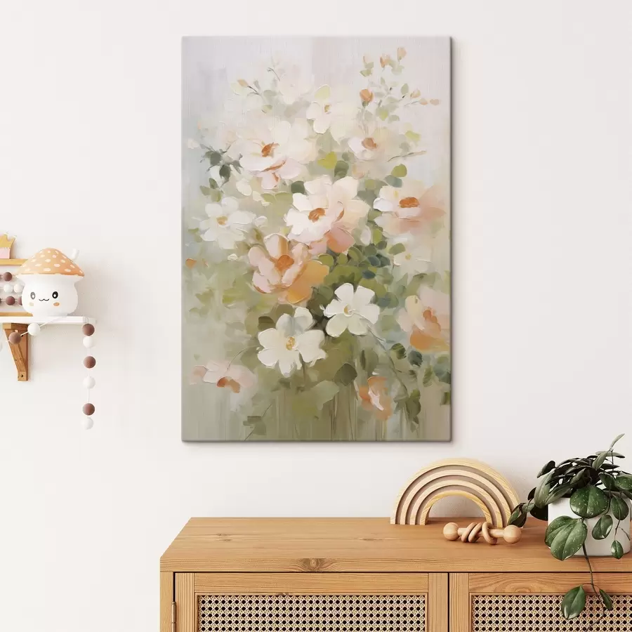 murales Pintura imitación flores s48322