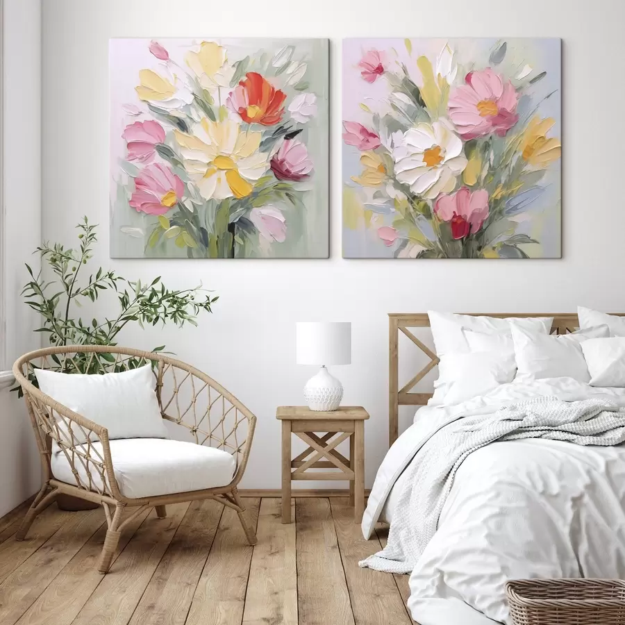 wall murals Bouquet imitation of painting m30185