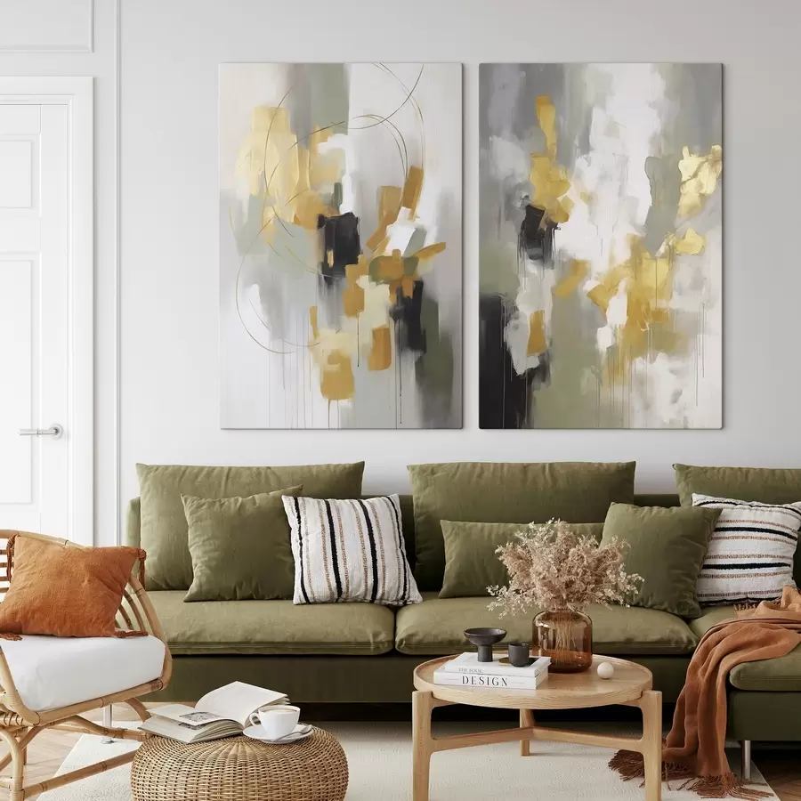 wall murals Abstraction imitation of painting m30189