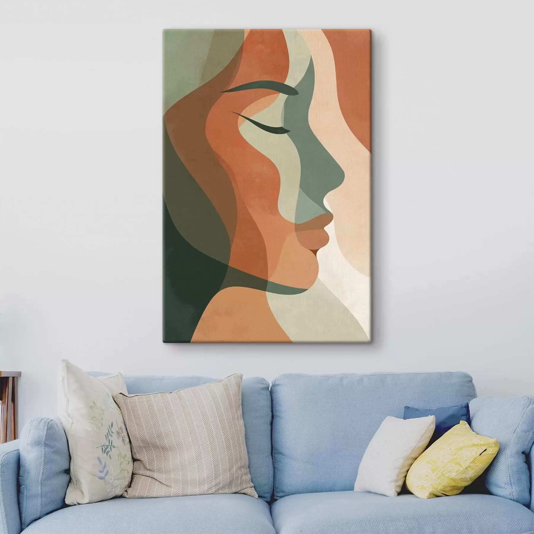 wall murals Abstract portrait s48367