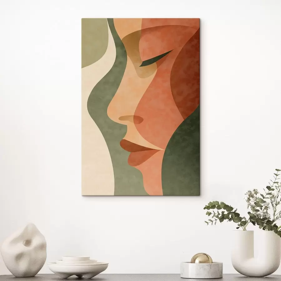wall murals Abstract portrait s48368