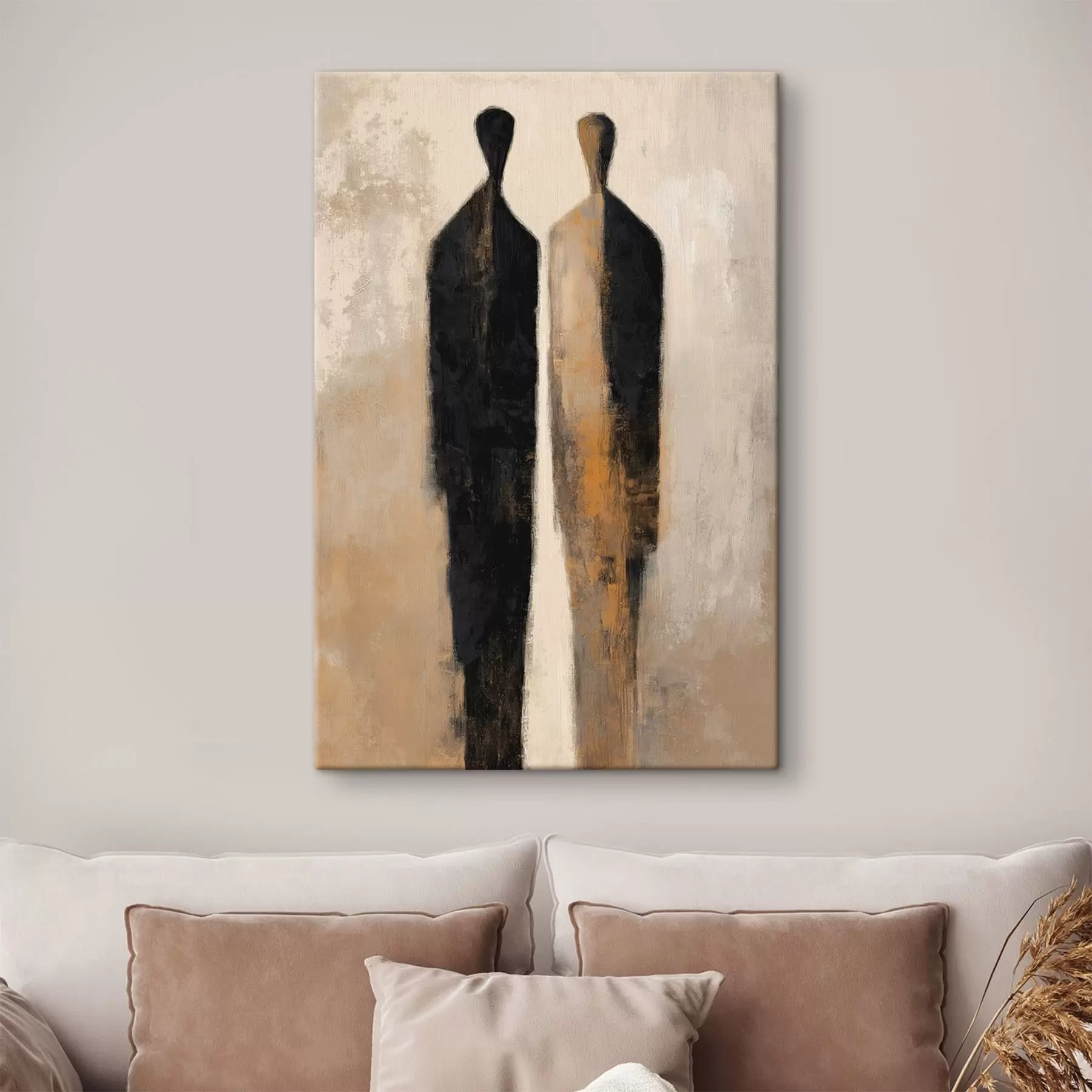 wall murals Abstract silhouettes s48369