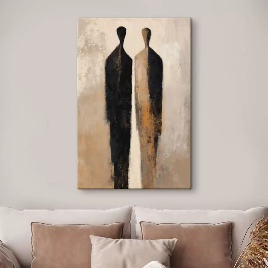 wall murals Abstract silhouettes s48369