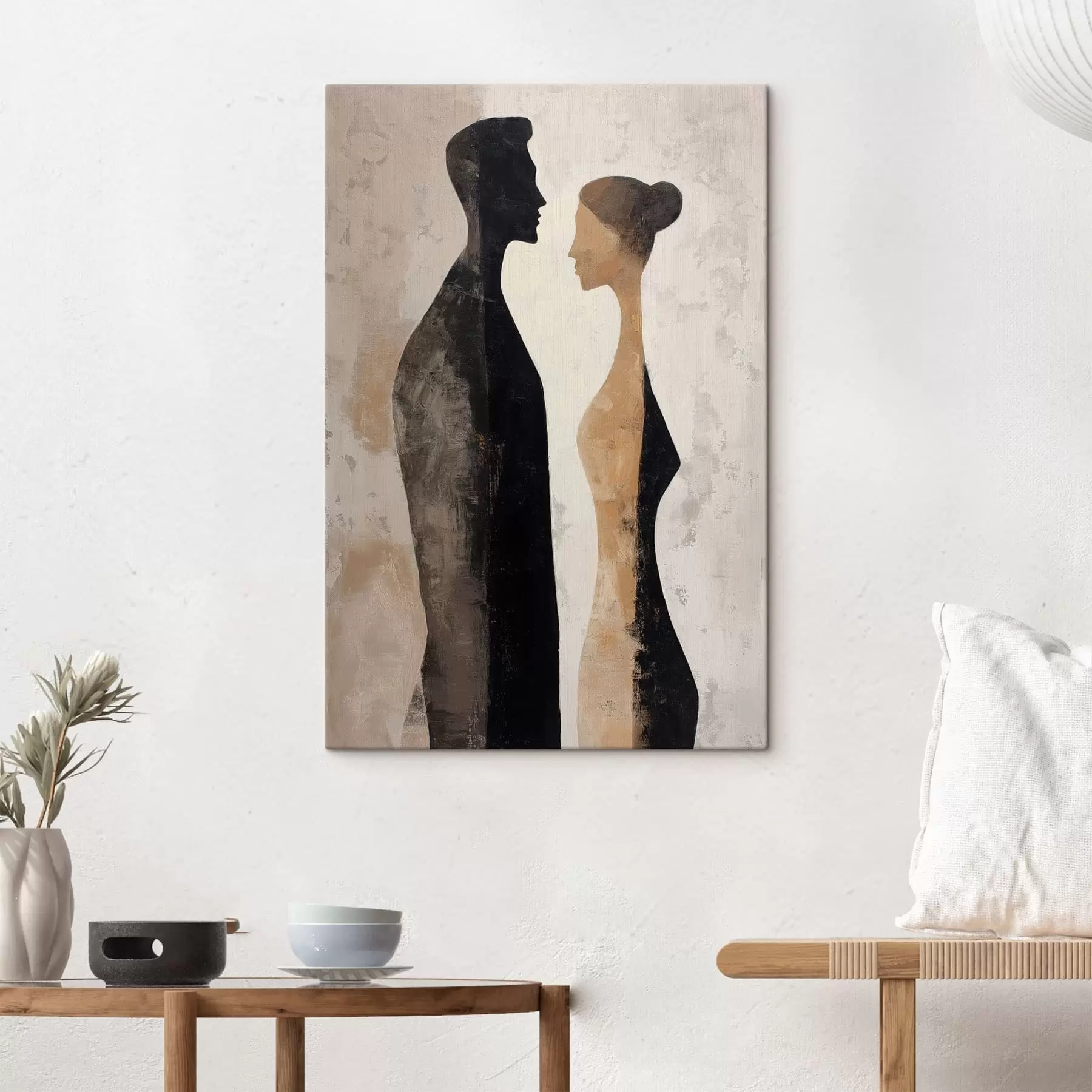 wall murals Abstract silhouettes s48370