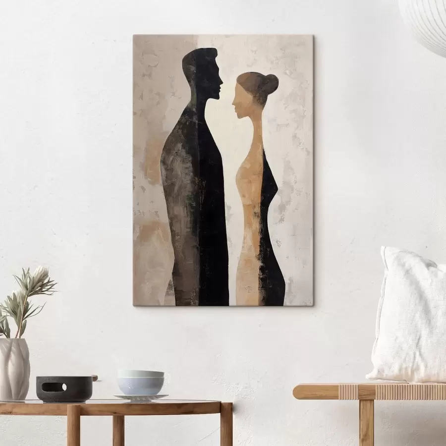 wall murals Abstract silhouettes s48370