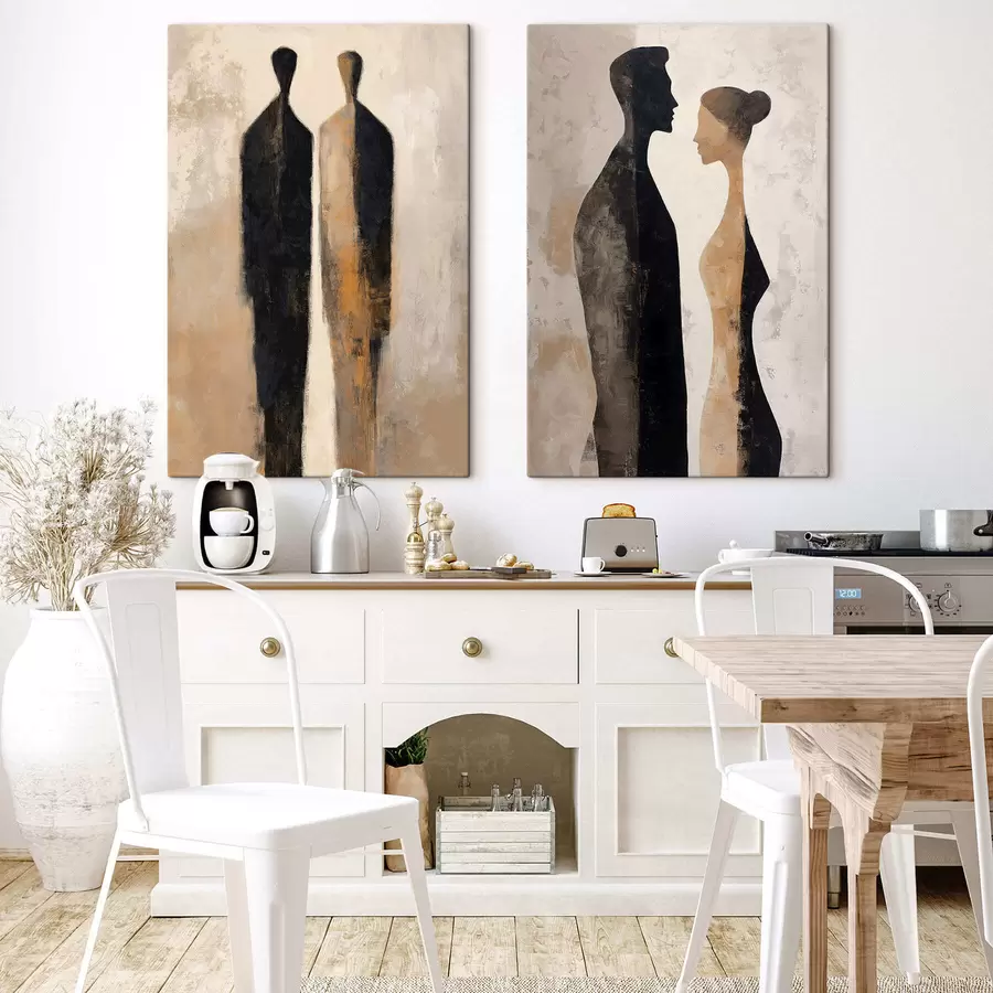 wall murals Abstract silhouettes m30191