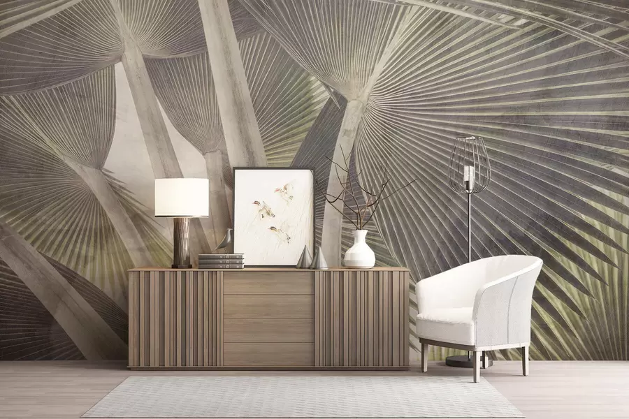 peintures murales Rêves feuillus w05358