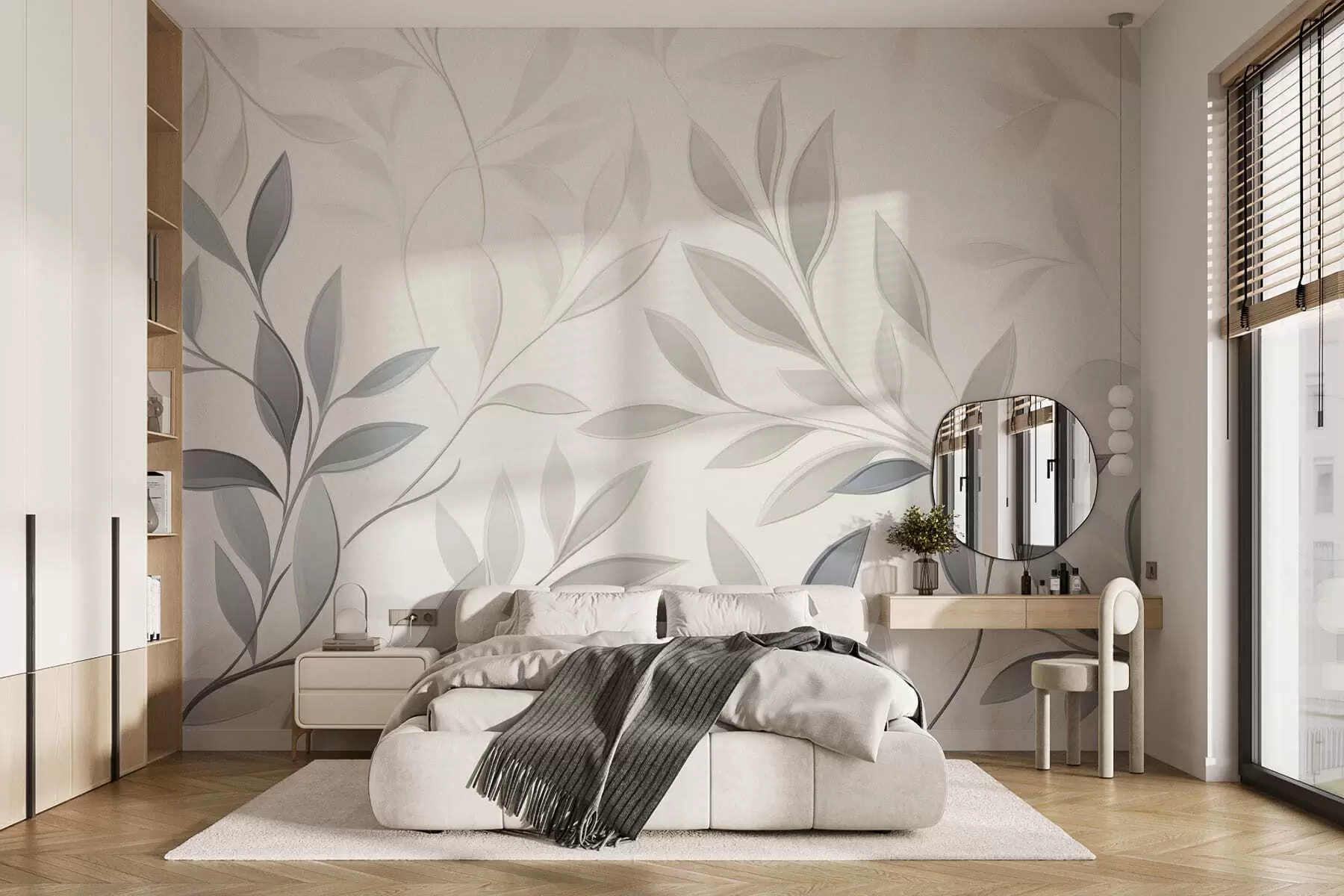 Wall Mural Photo Wallpaper Silent among the leaves w05279