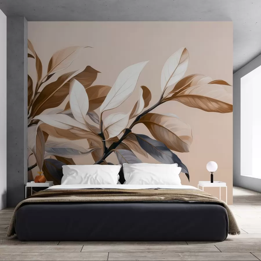Wall Mural Photo Wallpaper Elegant ficus branch w05315