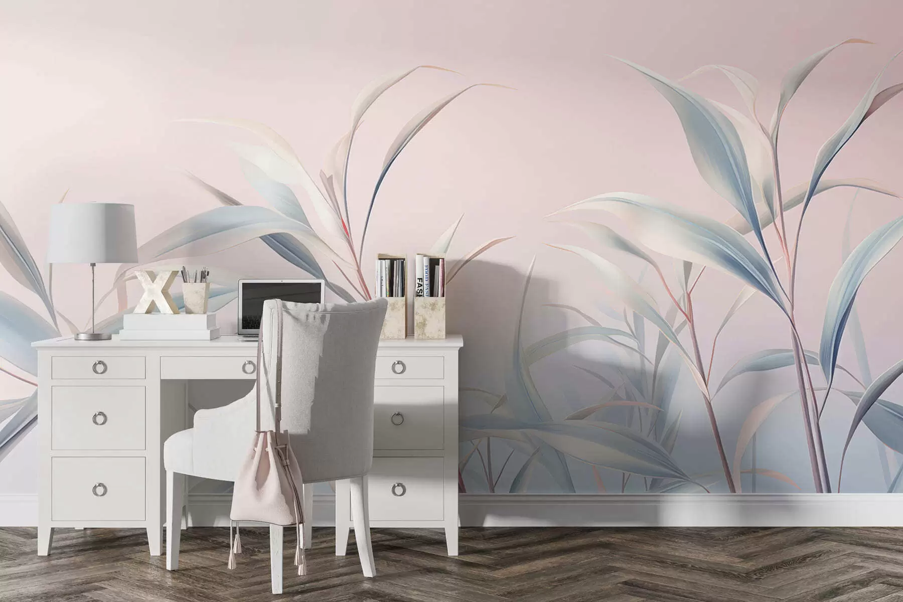 Wall Mural Photo Wallpaper Royal elegance of leaves w05361