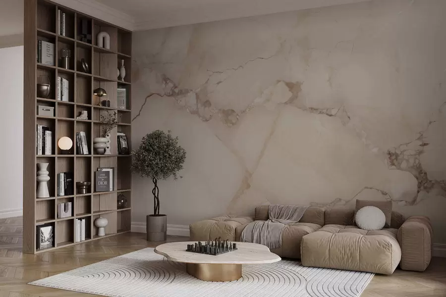 Wall Mural Photo Wallpaper Marble Effect w05348