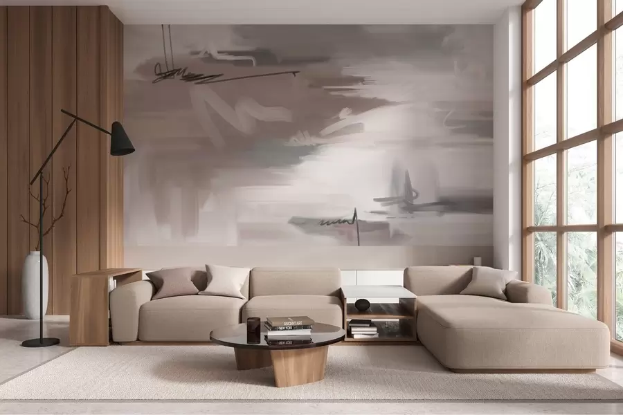 Wall Mural Photo Wallpaper abstract art in the style of contemporary art w05235