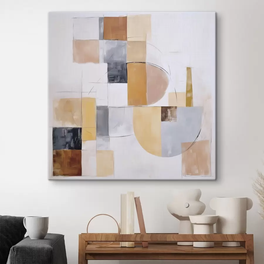 wall murals Abstract imitation of worn painting s48417