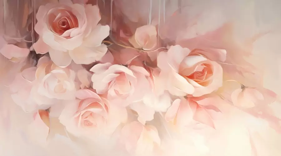 Wall Mural Photo Wallpaper Roses w05334