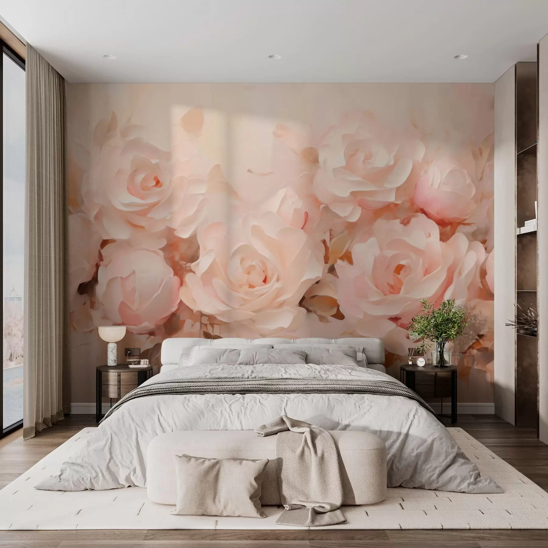 wall murals Roses w05335