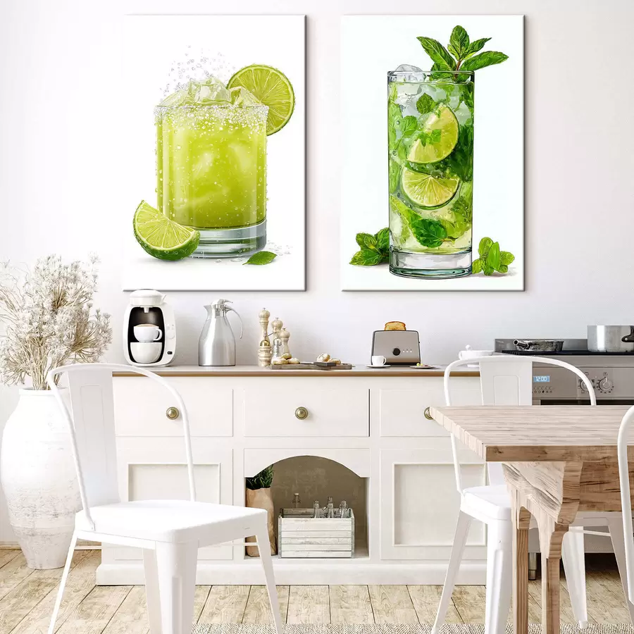 murales Juego de copas de martini m30220