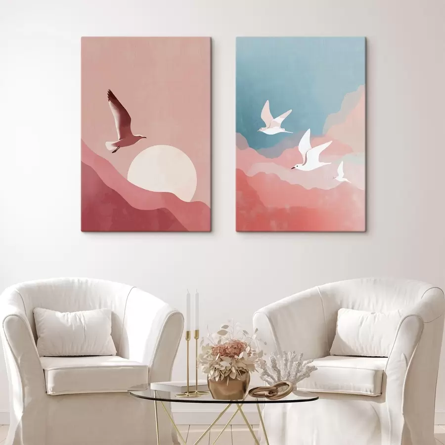 wall murals Tropical Cocktail Set m30227