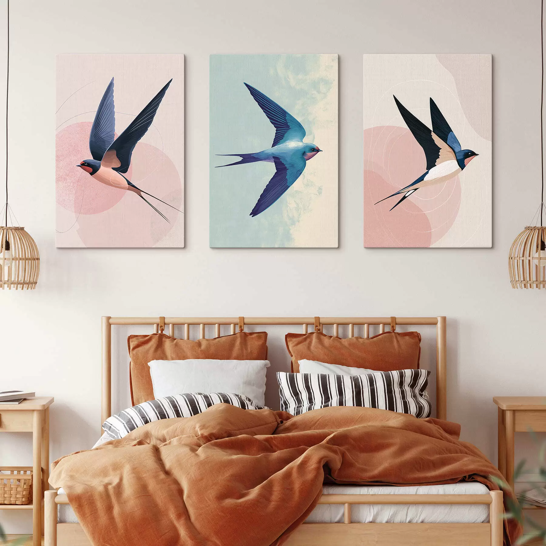 wall murals Tropical Cocktail Set m30232