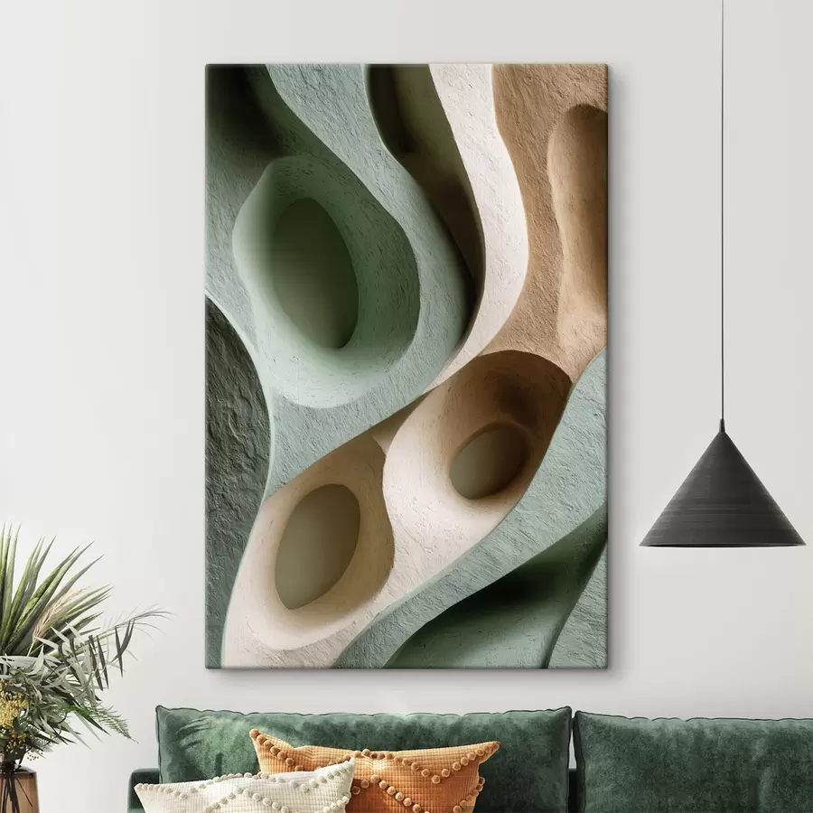 wall murals Organic Shape Composition s48430