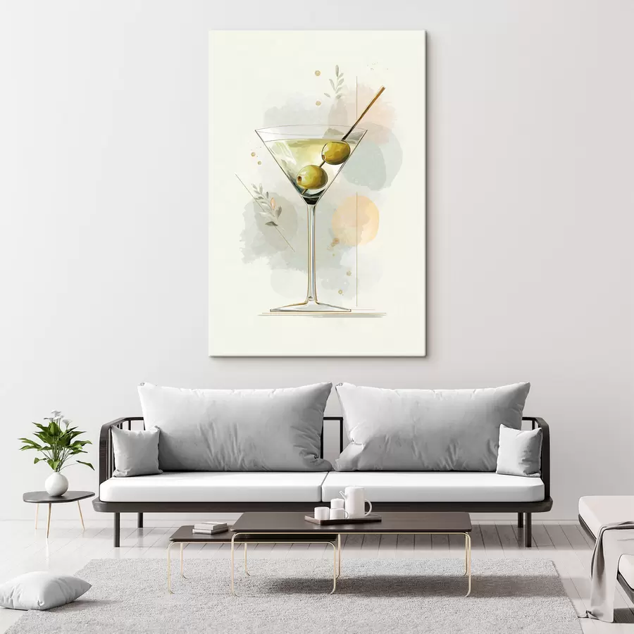 murales Copa de martini s48436