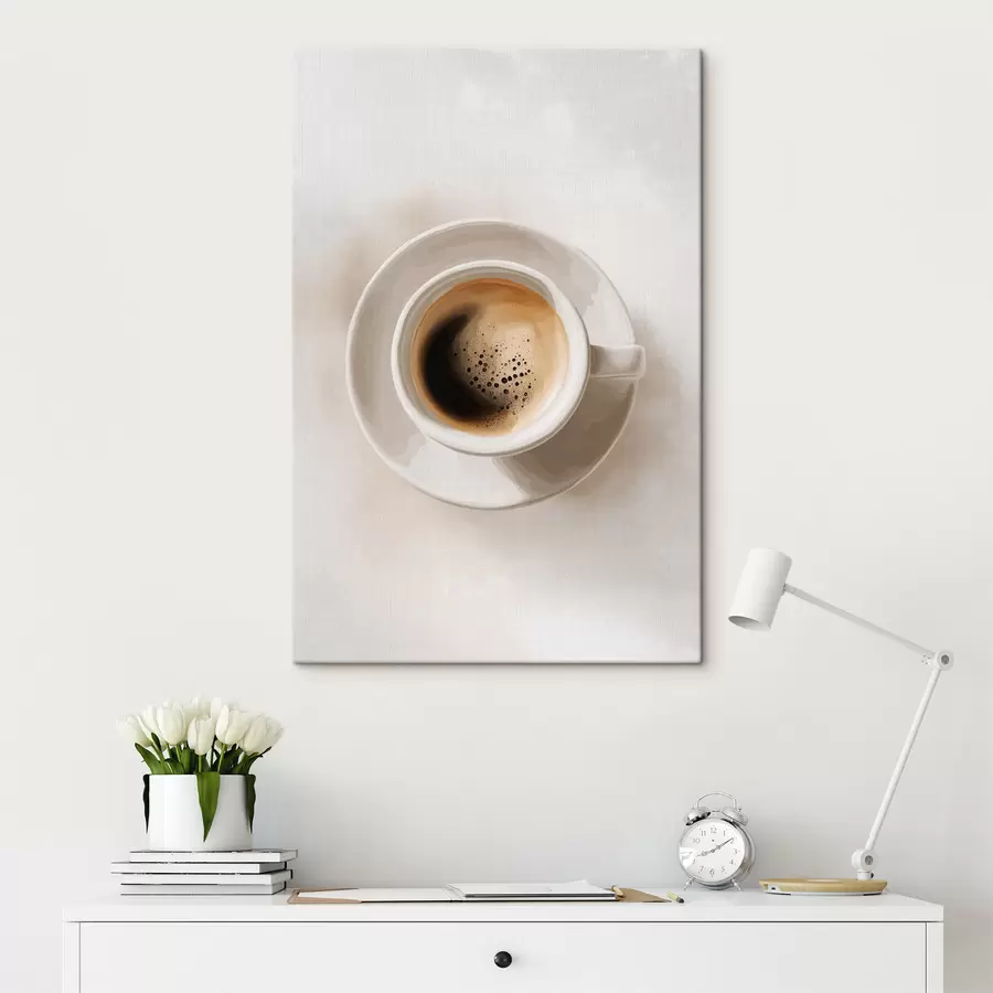 wall murals Espresso Top View s48443