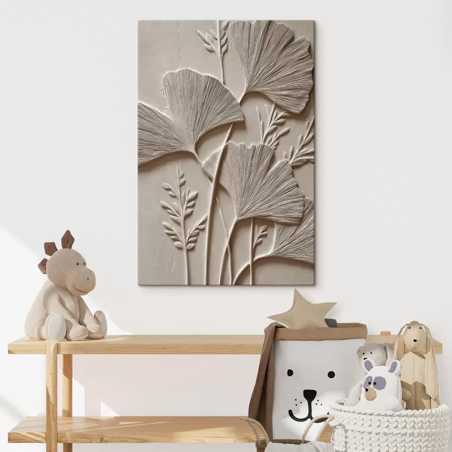wall murals Botanical Wall Texture s48449