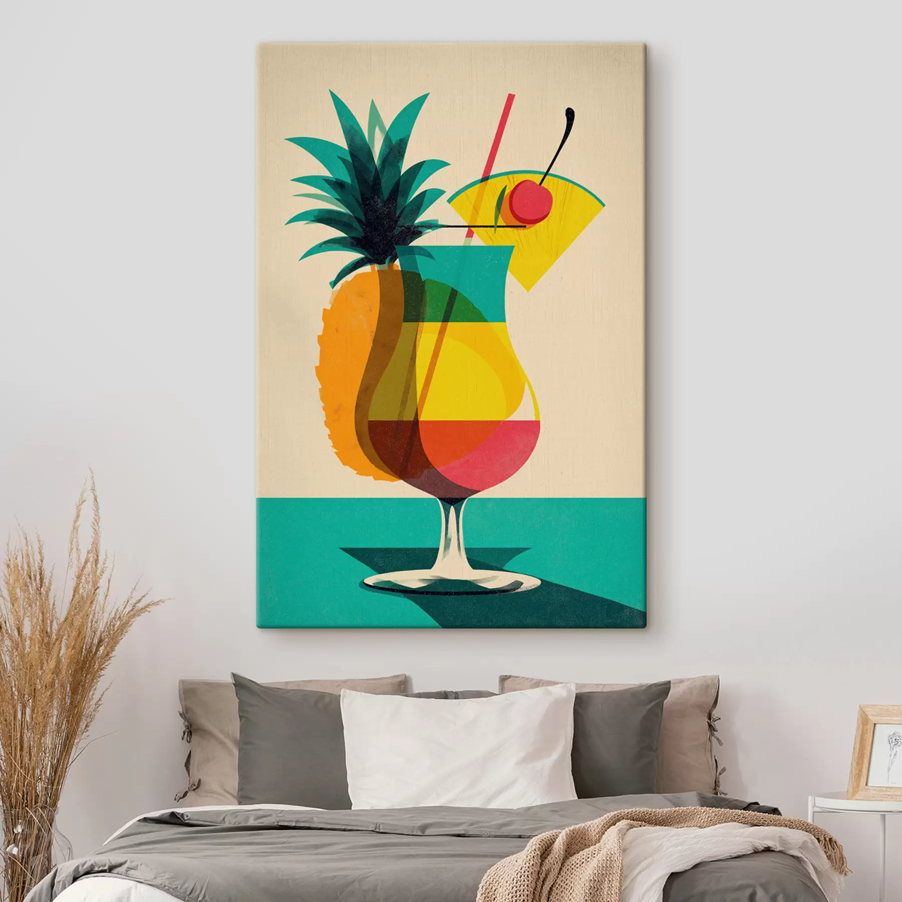 wall murals Tropical Cocktail Glass s48470