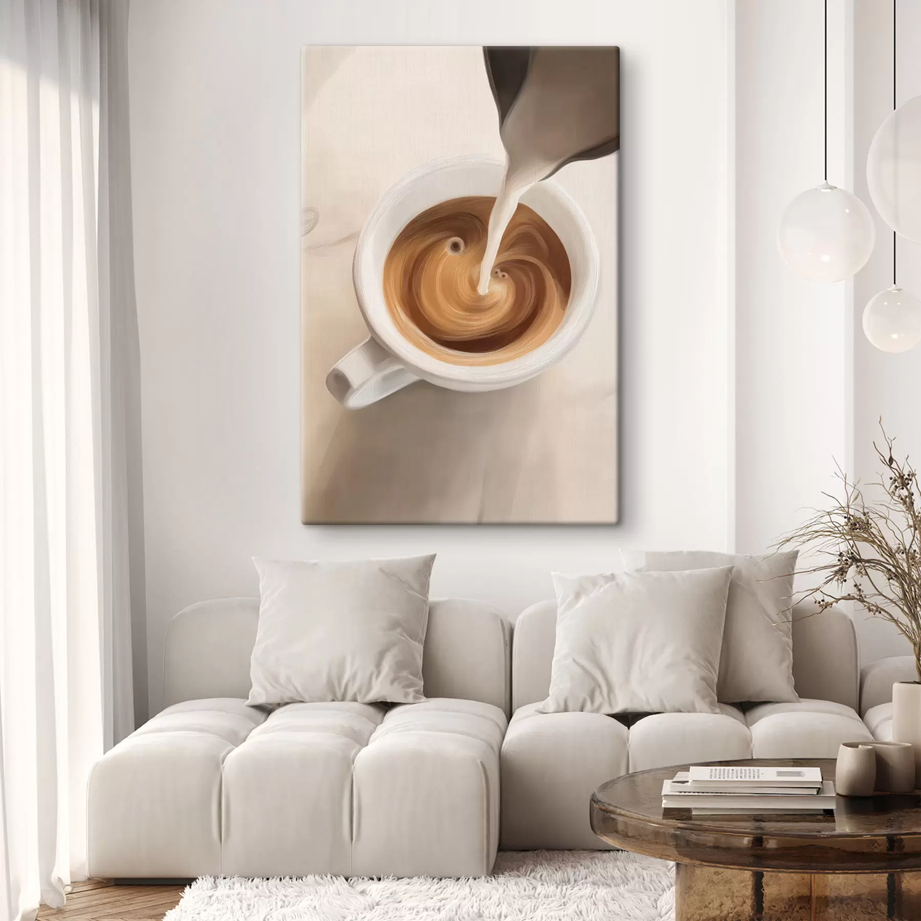 wall murals Coffee Cup Close View s48475