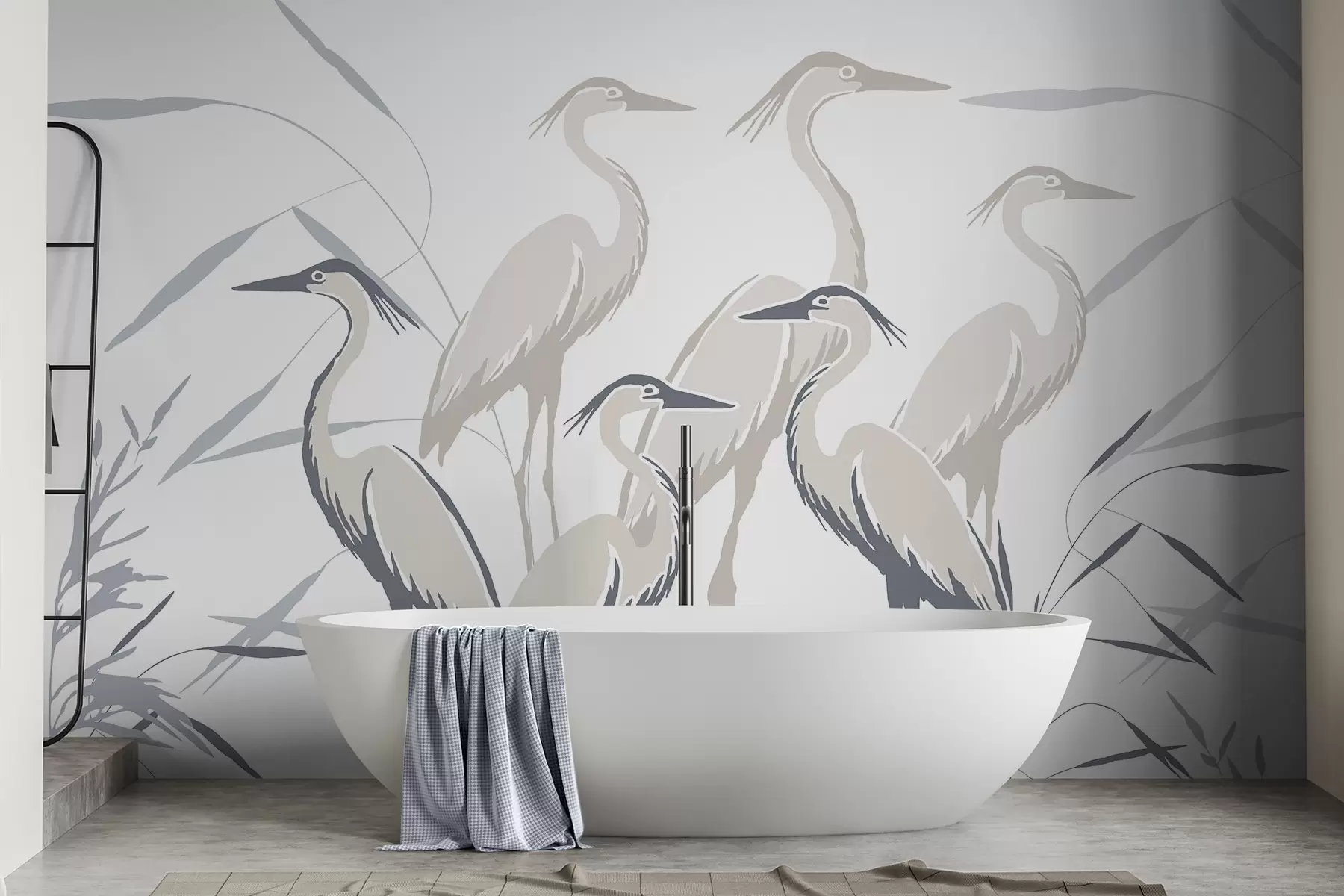 Wall Mural Photo Wallpaper Herons w05397